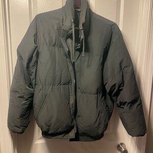 Fear of God Charcoal Puffer Jacket ESSENTIALS Sixe S